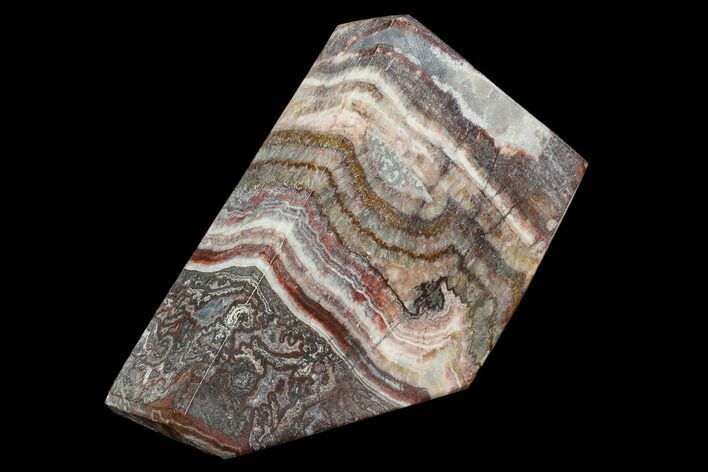 Freestanding Banded Red Dragon Jasper - Mexico #129471